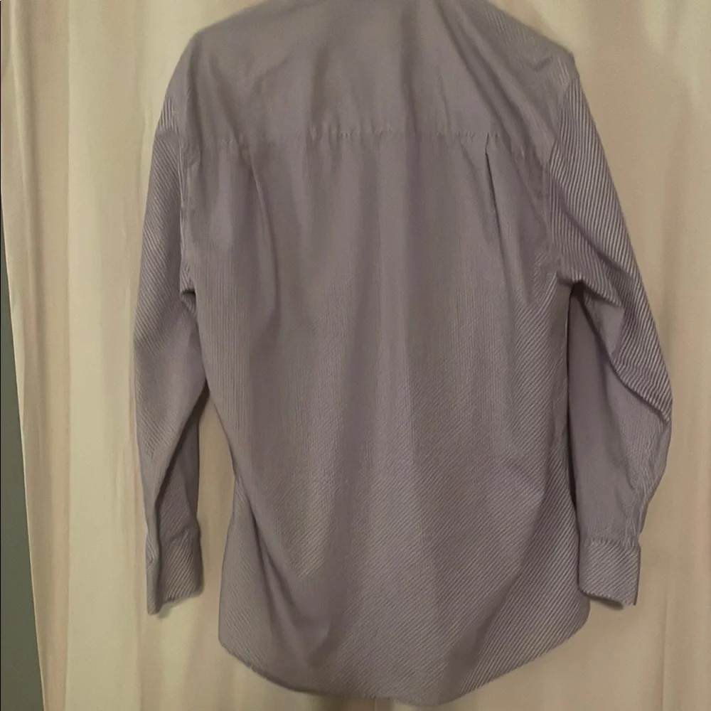 Men's Blue Striped Shirt